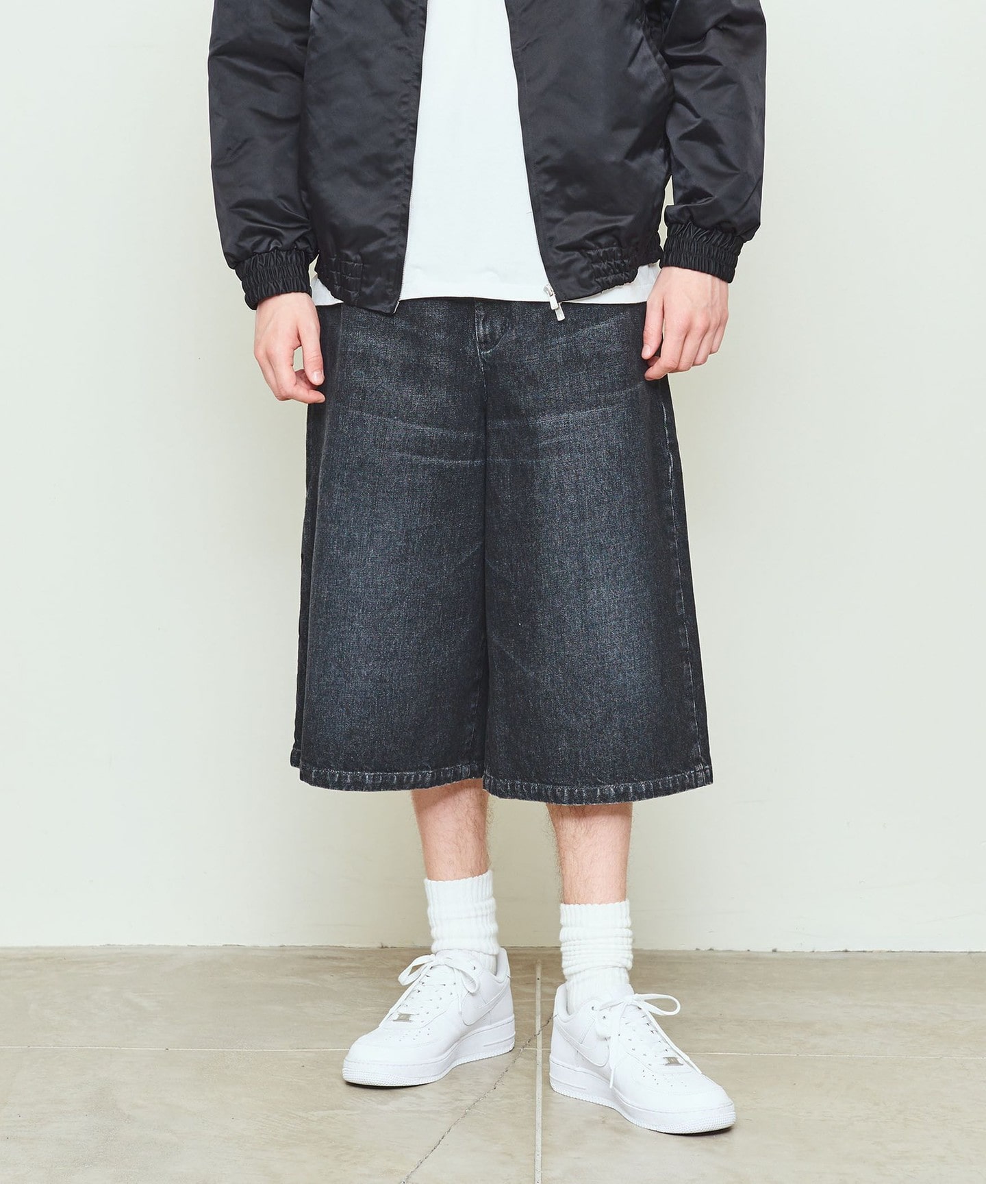 UNITED ARROWS ＆ SONS＞DENIM BAGGY SHORTS/短褲日本製｜outlet