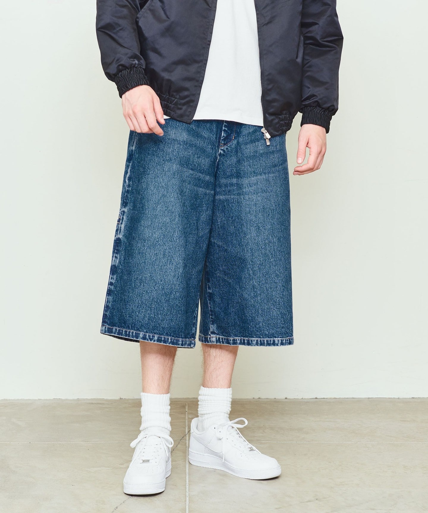 UNITED ARROWS ＆ SONS＞DENIM BAGGY SHORTS/短褲日本製｜outlet