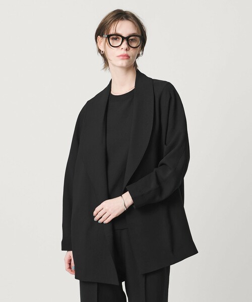 ＜D.O UNITED ARROWS BY DAISUKE OBANA for WOMEN＞土耳其袖絲瓜領西裝外套 日本製