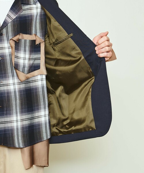 ＜UNITED ARROWS & SONS＞ NYLON ZIP JACKET Men's Two-Tone Zip-Up Windbreaker – GOAT USA™
