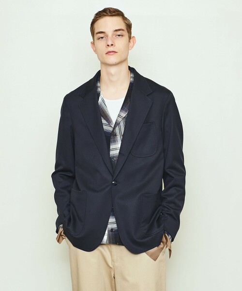 UNITED ARROWS ＆ SONS＞ SERGE PLAIN BLAZER/西裝外套日本製