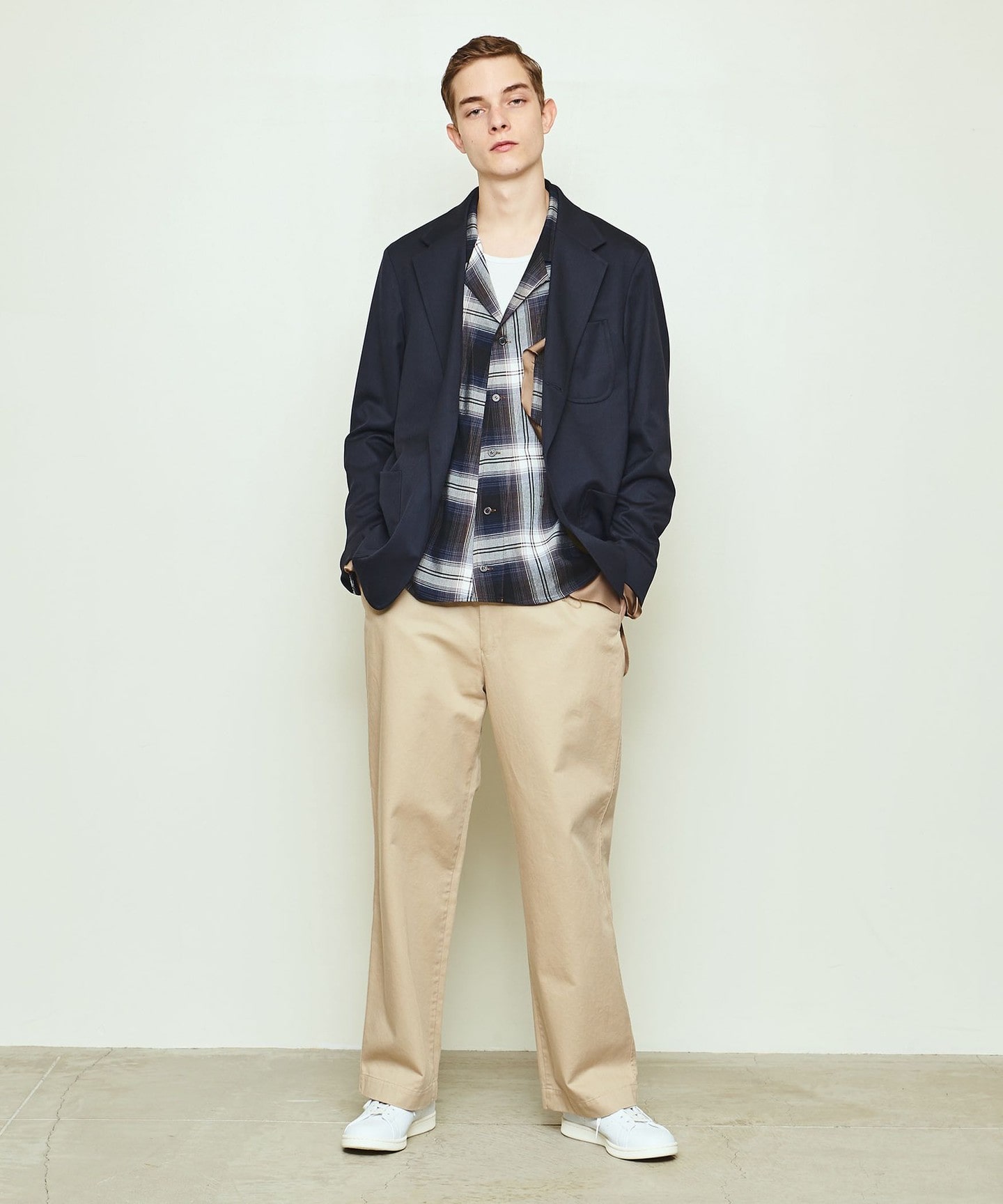 KadyUNIFIED ARROWS & SONS  ブレザー UNITED ARROWS ＆ SONS＞ SERGE PLAIN BLAZER/西裝外套日本製