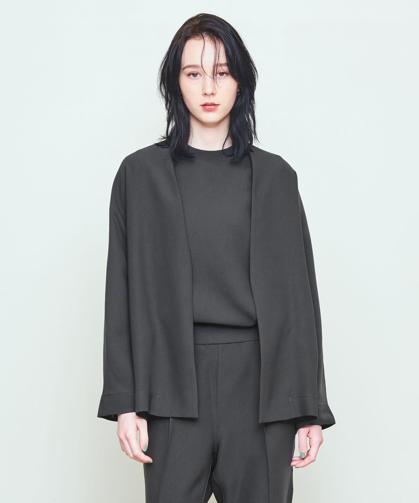 UNITED ARROWS ＆ SONS by DAISUKE OBANA for WOMEN +10＞無領外套日本