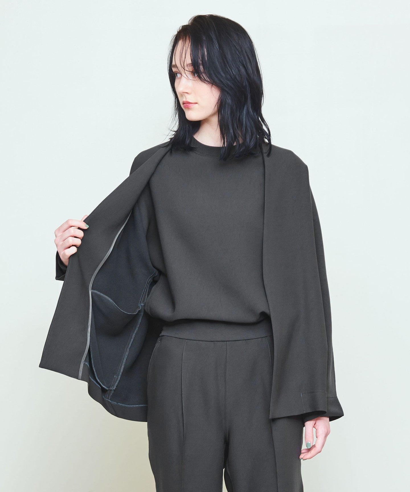 UNITED ARROWS ＆ SONS by DAISUKE OBANA for WOMEN +10＞無領外套日本