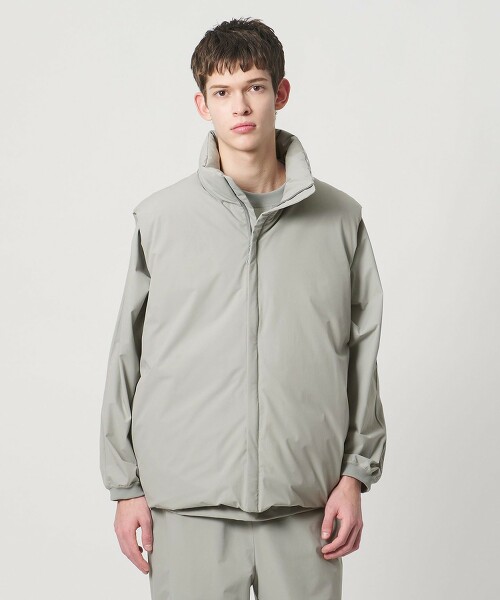 ＜D.O UNITED ARROWS BY DAISUKE OBANA＞塔夫綢羽絨背心