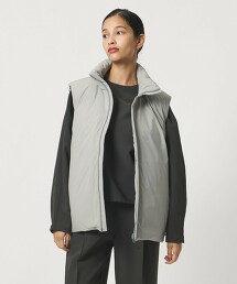 ＜D.O UNITED ARROWS BY DAISUKE OBANA for WOMEN＞塔夫綢雙面穿羽絨背心