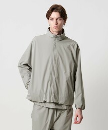 ＜D.O UNITED ARROWS BY DAISUKE OBANA＞ 塔夫綢土耳其袖拉鍊外套