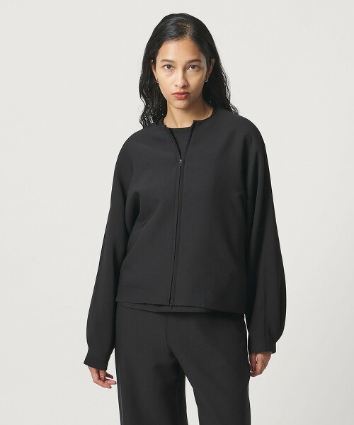 ＜D.O UNITED ARROWS BY DAISUKE OBANA for WOMEN＞＋10 土耳其袖拉鍊外套 日本製