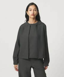 ＜D.O UNITED ARROWS BY DAISUKE OBANA for WOMEN＞＋10 土耳其袖拉鍊外套 日本製
