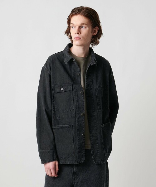 <UNITED ARROWS & SONS> DENIM CHORE COAT 工裝外套 日本製