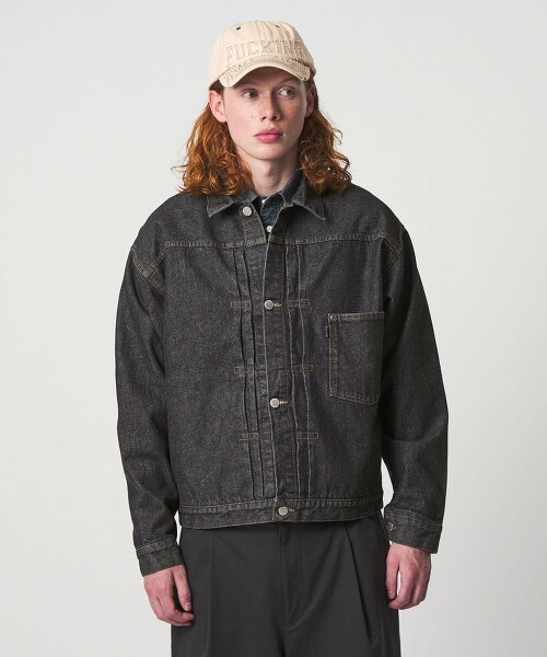 ＜UNITED ARROWS & SONS＞ DENIM TRUCKER 牛仔外套 日本製