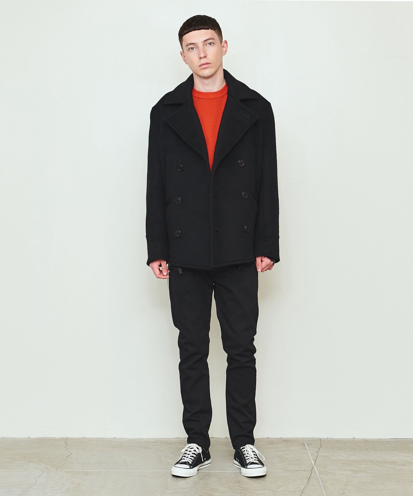 UNITED ARROWS ＆ SONS by TEPPEI FUJITA＞ PEA COAT/海軍雙排釦外套