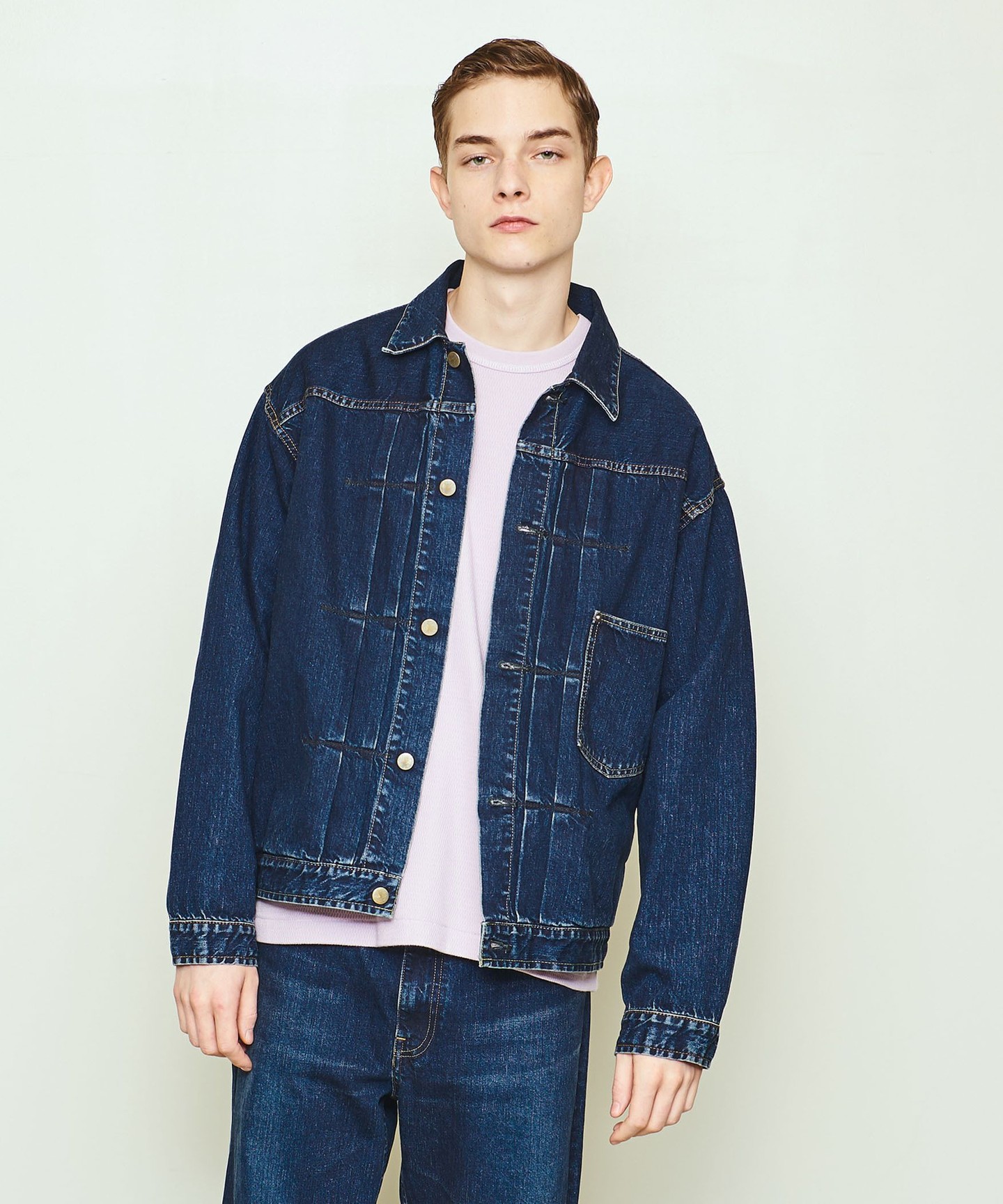 UNITED ARROWS ＆ SONS＞ DENIM TRUCKER JACKET/丹寧夾克日本製