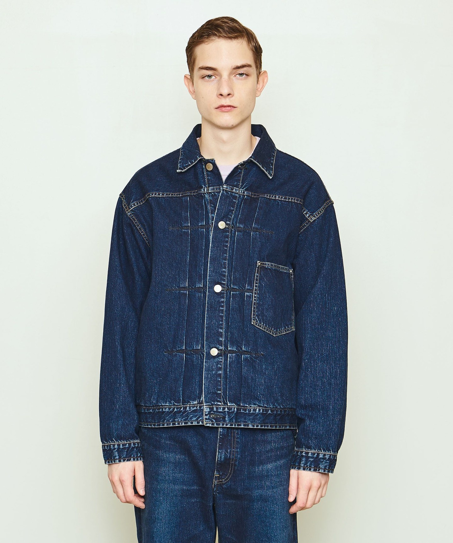 UNITED ARROWS ＆ SONS＞ DENIM TRUCKER JACKET/丹寧夾克日本製