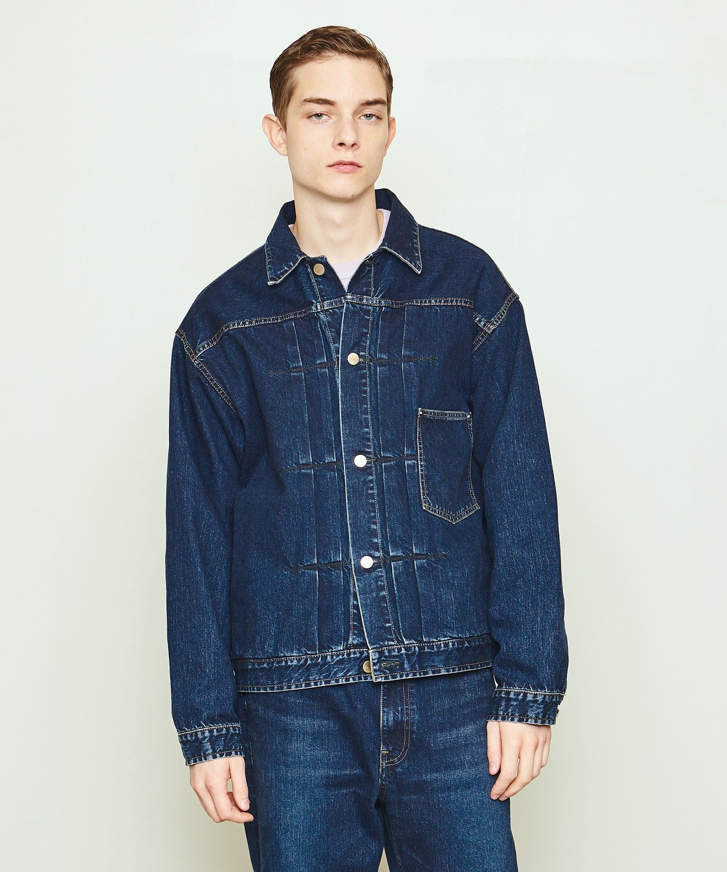 UNITED ARROWS ＆ SONS＞ DENIM TRUCKER JACKET/丹寧夾克日本製