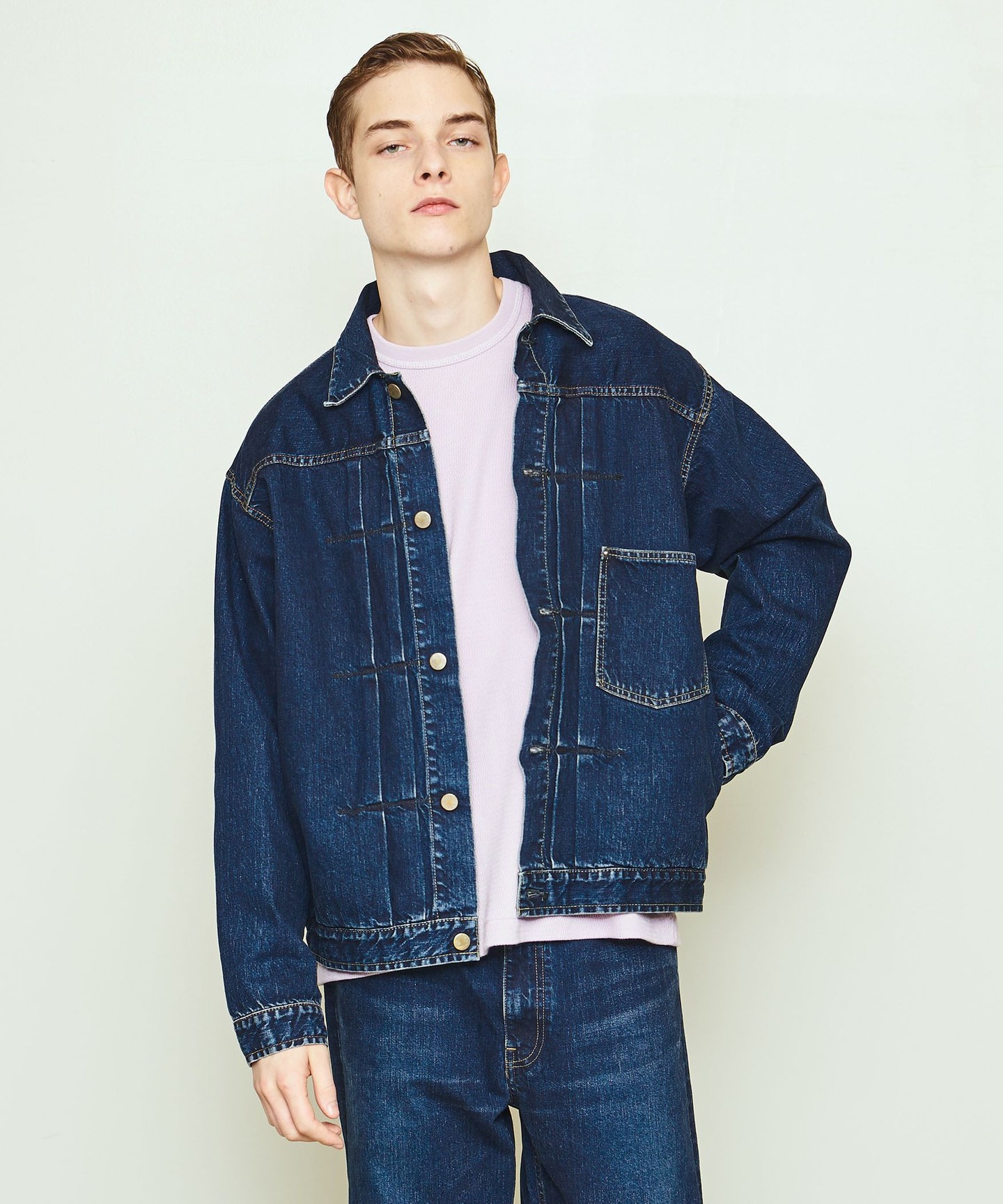 UNITED ARROWS ＆ SONS＞ DENIM TRUCKER JACKET/丹寧夾克日本製