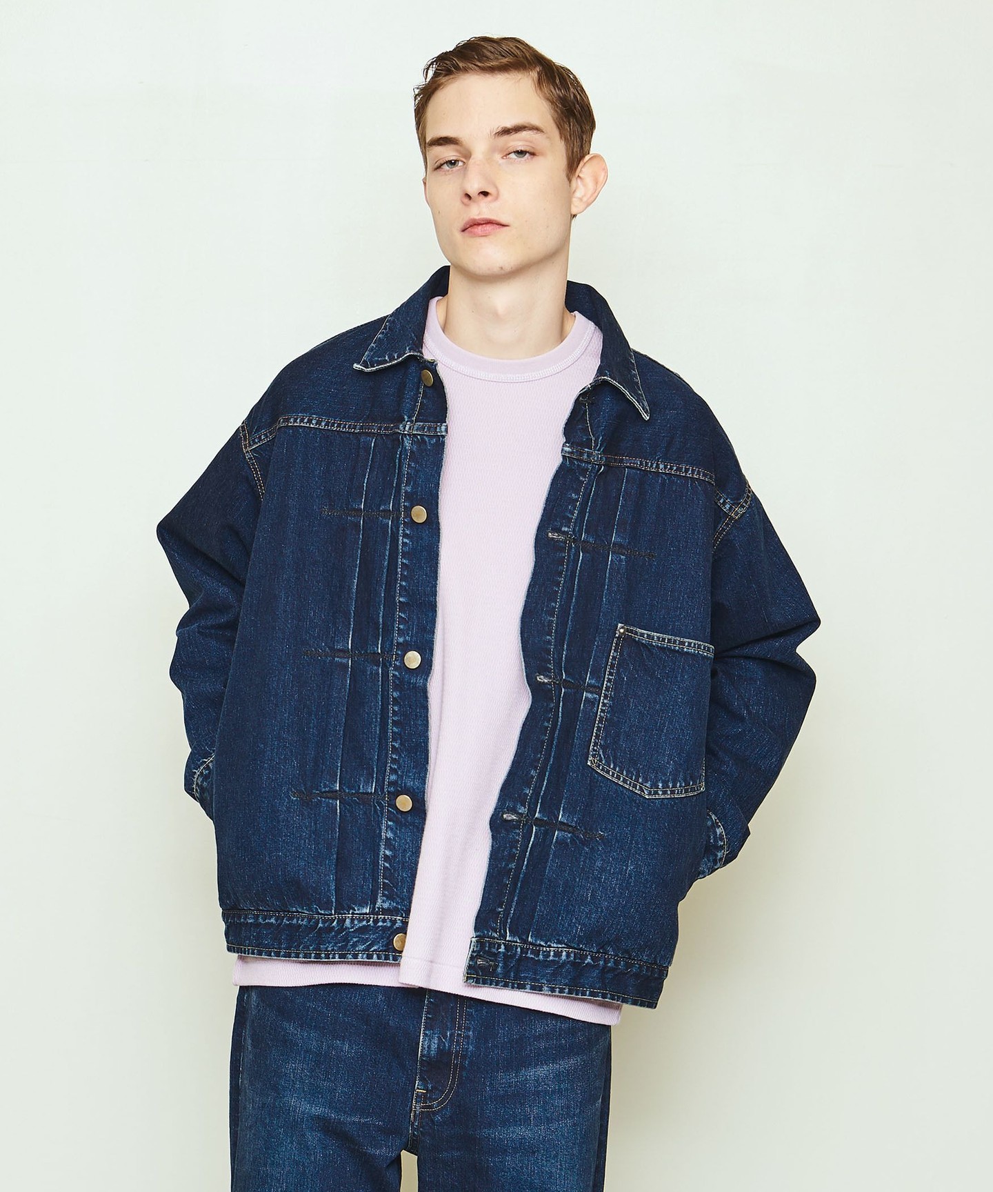 UNITED ARROWS ＆ SONS＞ DENIM TRUCKER JACKET/丹寧夾克日本製