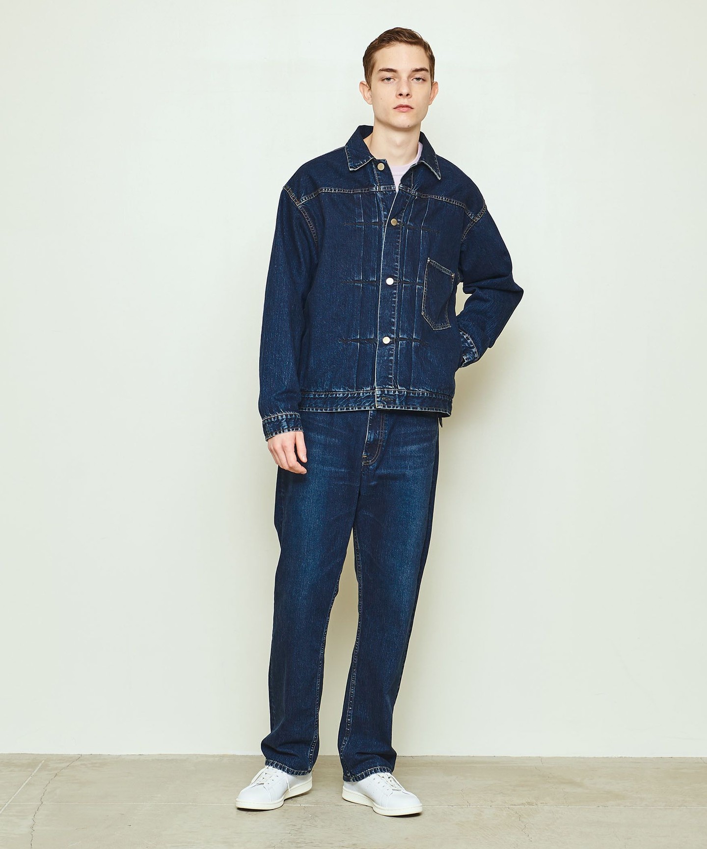 UNITED ARROWS ＆ SONS＞ DENIM TRUCKER JACKET/丹寧夾克日本製