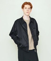 ＜UNITED ARROWS ＆ SONS＞ 尼龍斜紋拉鍊夾克 日本製