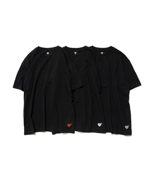 TW HUMAN MADE 17 3P T-SHIRT SET