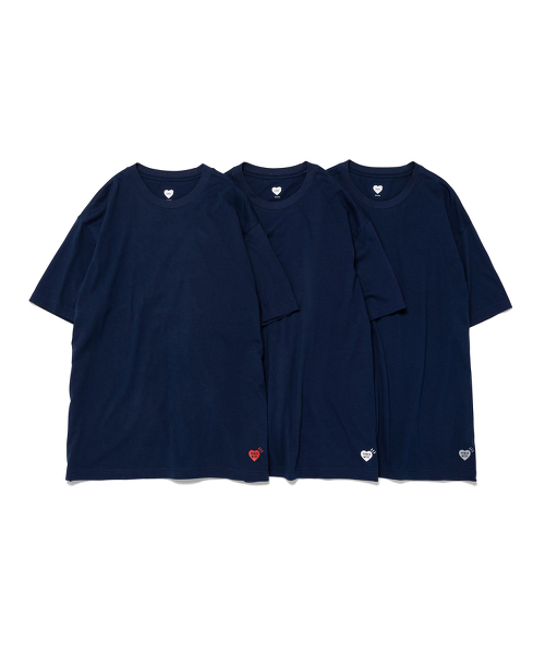 TW HUMAN MADE 17 3P T-SHIRT SET