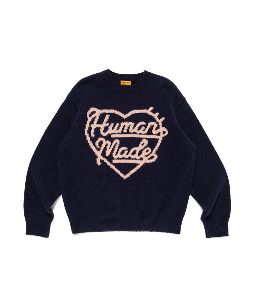TW HUMAN MADE 13 HEART SWEATER