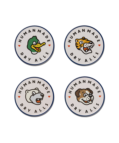 TW HUMAN MADE 49 ANML COASTER SET