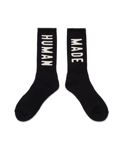 TW HUMAN MADE 35 LOGO SOCKS 中筒襪