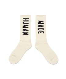 TW HUMAN MADE 35 LOGO SOCKS 中筒襪