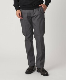 ＜A DAY IN THE LIFE＞裏起毛斜紋無摺彈性西裝褲