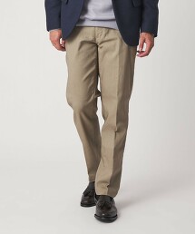 ＜A DAY IN THE LIFE＞裏起毛斜紋無摺彈性西裝褲