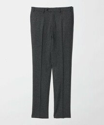 ＜A DAY IN THE LIFE＞花呢格紋無摺西裝褲