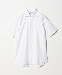 ＜A DAY IN THE LIFE＞斜紋寬角領短袖襯衫 EASY CARE