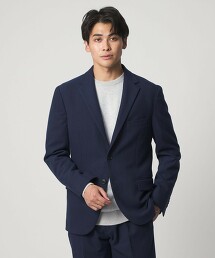 ＜A DAY IN THE LIFE＞人字呢縮絨2釦西裝外套