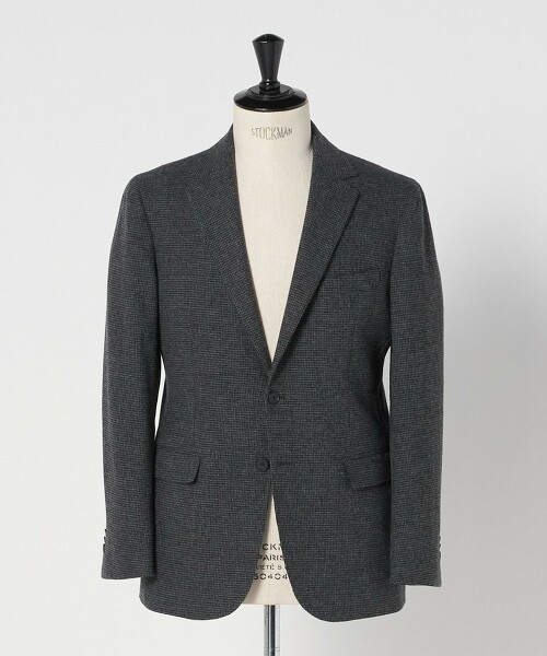 ＜A DAY IN THE LIFE＞花呢格紋2釦西裝外套