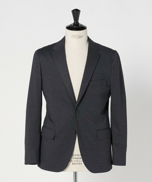 ＜A DAY IN THE LIFE＞羅馬布印花2釦西裝外套