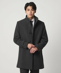 ＜A DAY IN THE LIFE＞厚呢立領大衣