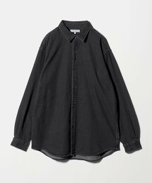 ＜A DAY IN THE LIFE＞褪色牛仔標準領襯衫