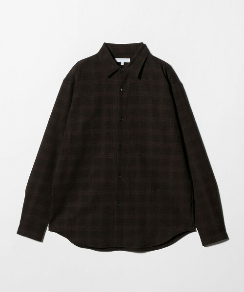 ＜A DAY IN THE LIFE＞仿羊毛格倫格紋襯衫