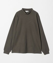 ＜A DAY IN THE LIFE＞桃皮平滑微高領上衣