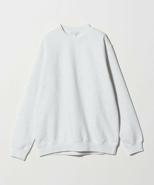 ＜A DAY IN THE LIFE＞麂皮觸感圓領衛衣