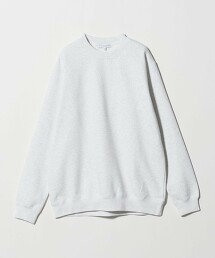 ＜A DAY IN THE LIFE＞麂皮觸感圓領衛衣