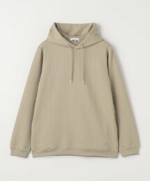 ＜A DAY IN THE LIFE＞繩紋緹花連帽衫