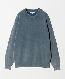 ＜A DAY IN THE LIFE＞褪色細針腳米蘭羅紋針織