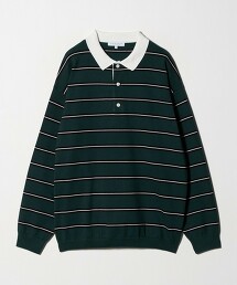 ＜A DAY IN THE LIFE＞橫條紋橄欖球針織衫
