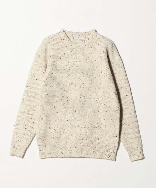 ＜A DAY IN THE LIFE＞畦編棉結開襟衫