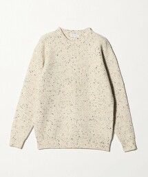 ＜A DAY IN THE LIFE＞畦編棉結開襟衫