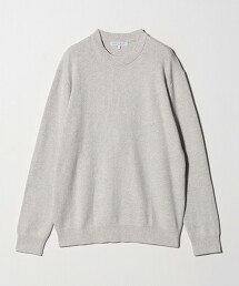 ＜A DAY IN THE LIFE＞喀什米爾羊毛混紡平滑針織