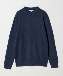 ＜A DAY IN THE LIFE＞喀什米爾羊毛混紡平滑針織