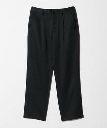 ＜A DAY IN THE LIFE＞彈性纖維斜紋1打摺輕便褲